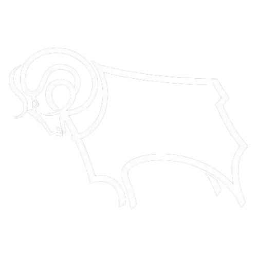 Derby County white logo (1)